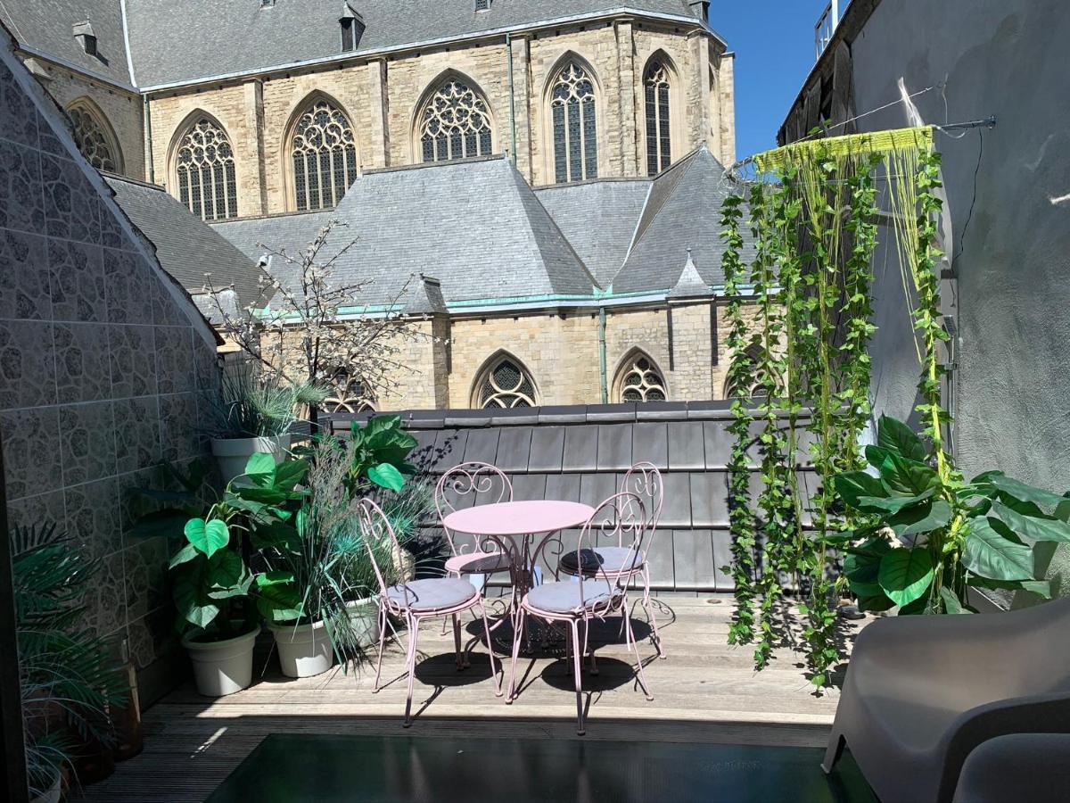 安特卫普Wellness Loft With Sauna, Jacuzzi, Roof Terrace & Amazing View公寓 外观 照片
