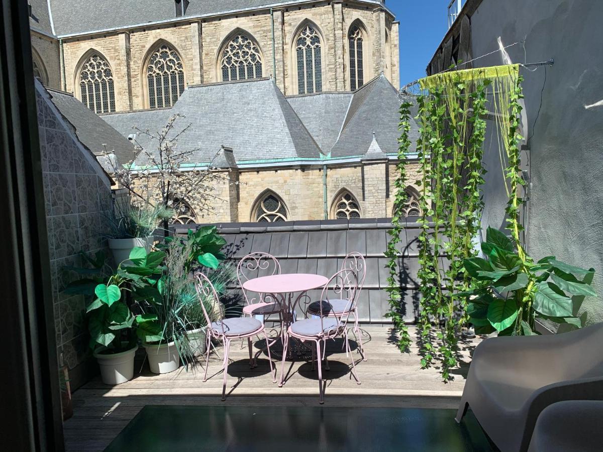 安特卫普Wellness Loft With Sauna, Jacuzzi, Roof Terrace & Amazing View公寓 外观 照片