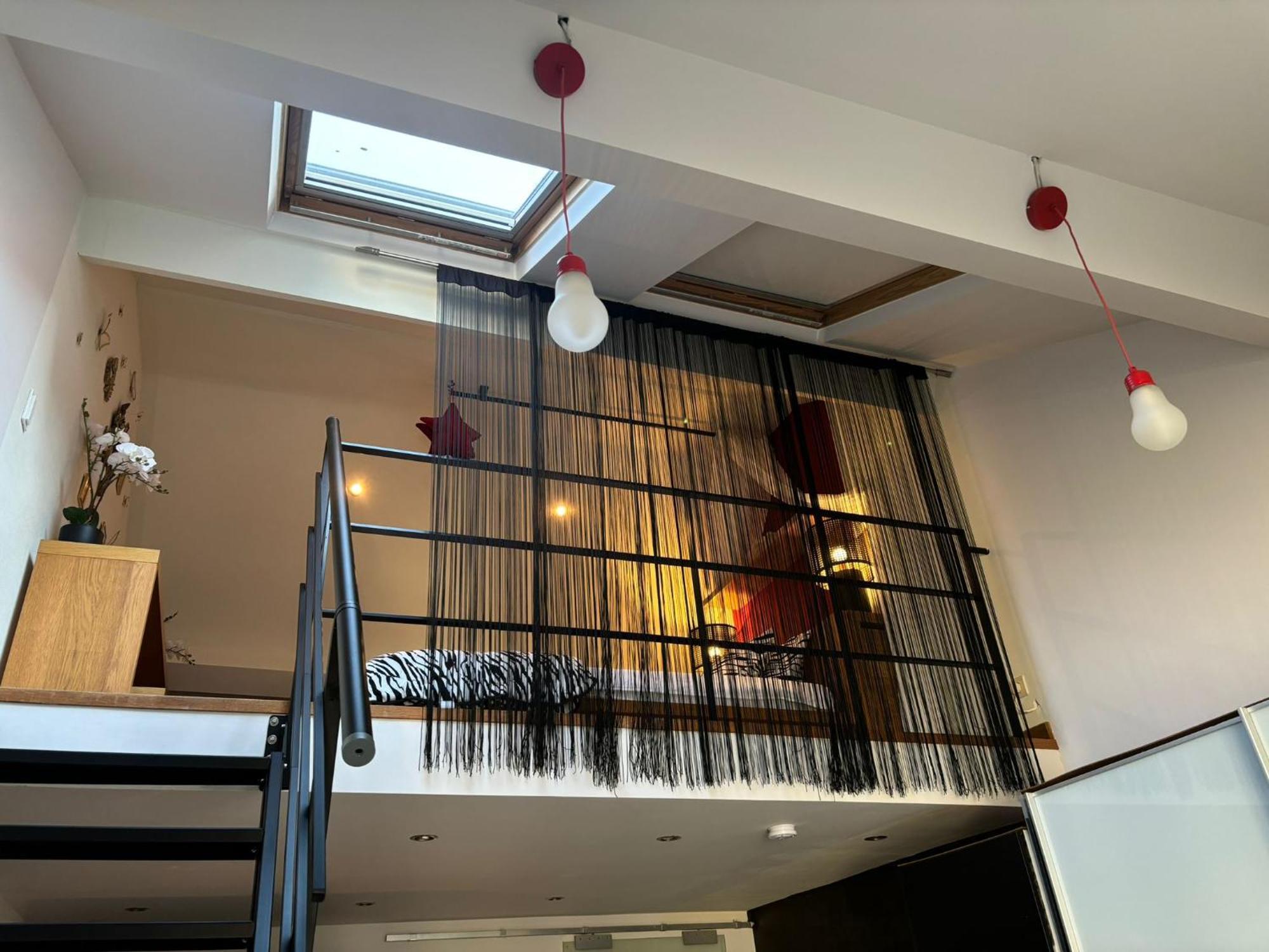 安特卫普Wellness Loft With Sauna, Jacuzzi, Roof Terrace & Amazing View公寓 外观 照片
