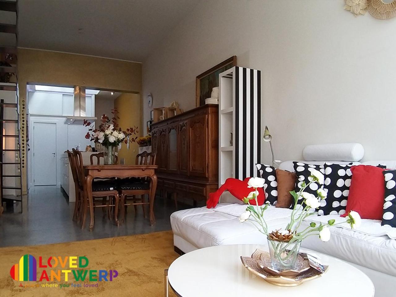 安特卫普Wellness Loft With Sauna, Jacuzzi, Roof Terrace & Amazing View公寓 外观 照片